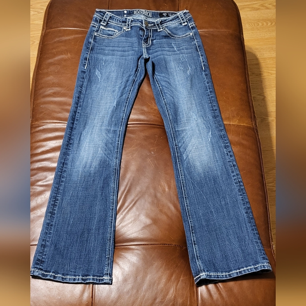 27x32 rock and roll jeans